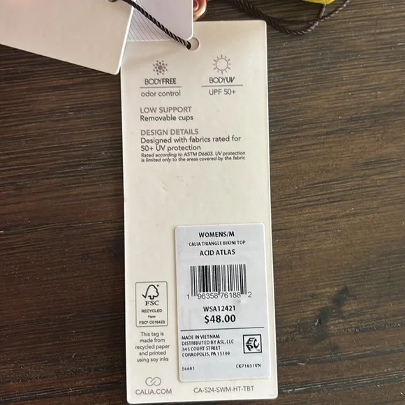 Calia by Carrie Underwent Swim Collection Bikini - Picture 5 of 6